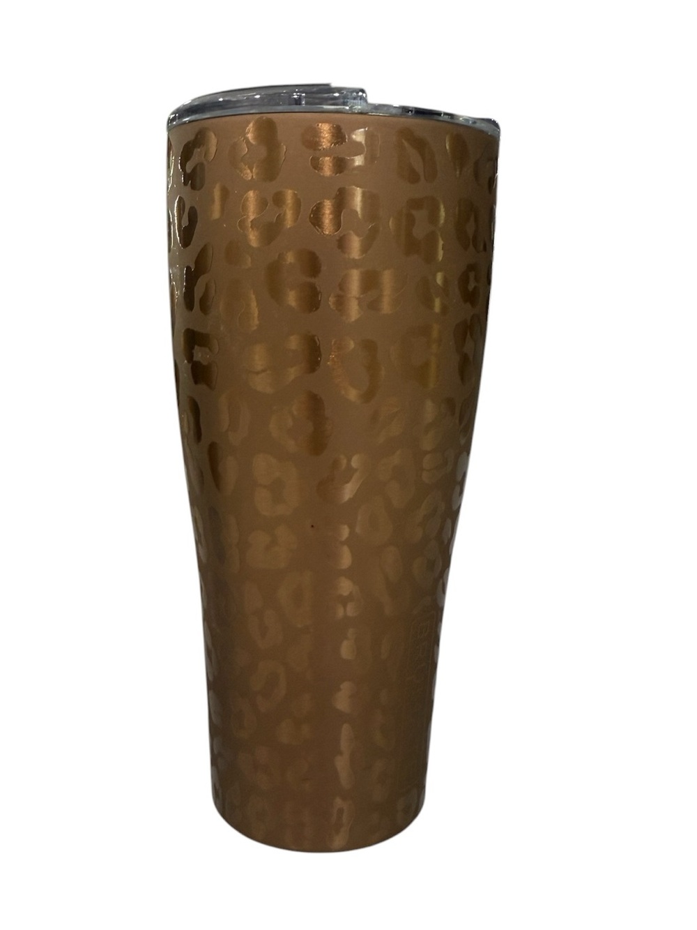 Like New / NWOT. BrüMate Nav 32oz Tumbler in Gold Leopard finish.